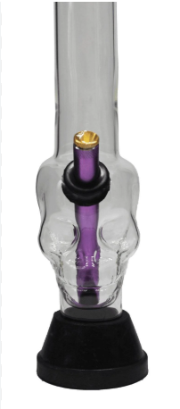 MWP 16" Skull Gripper Glass Bong [PIP933]_1