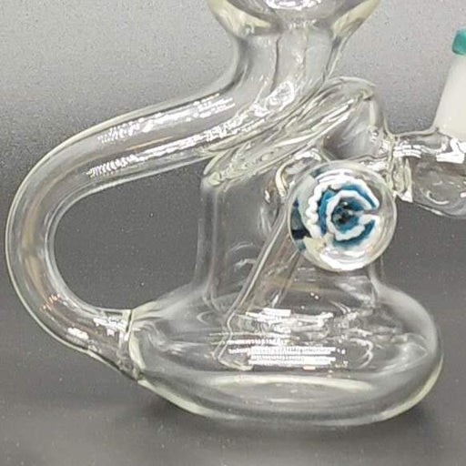 8" Recycler Water Bong-Assorted Color_1