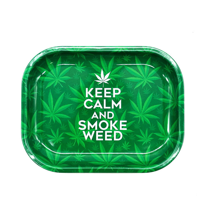 Rolling Tray Mini Hemp Design Assorted  [CTN606]_5