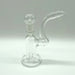 Oil Bubbler Clear Water Pipe 4inch  [PIP619]_0