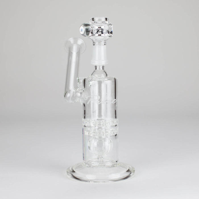 Pure Glass | 7" Mini Torus - Male 14mm