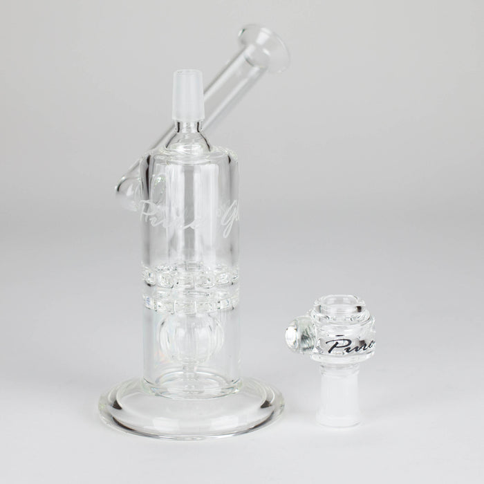 Pure Glass | 7" Mini Torus - Male 14mm