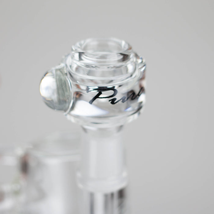 Pure Glass | 5" Magma Ring Perc - Flower and Dab