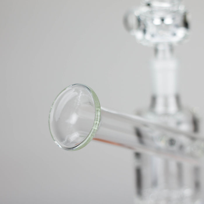 Pure Glass | 7" Mini Torus - Female 14mm
