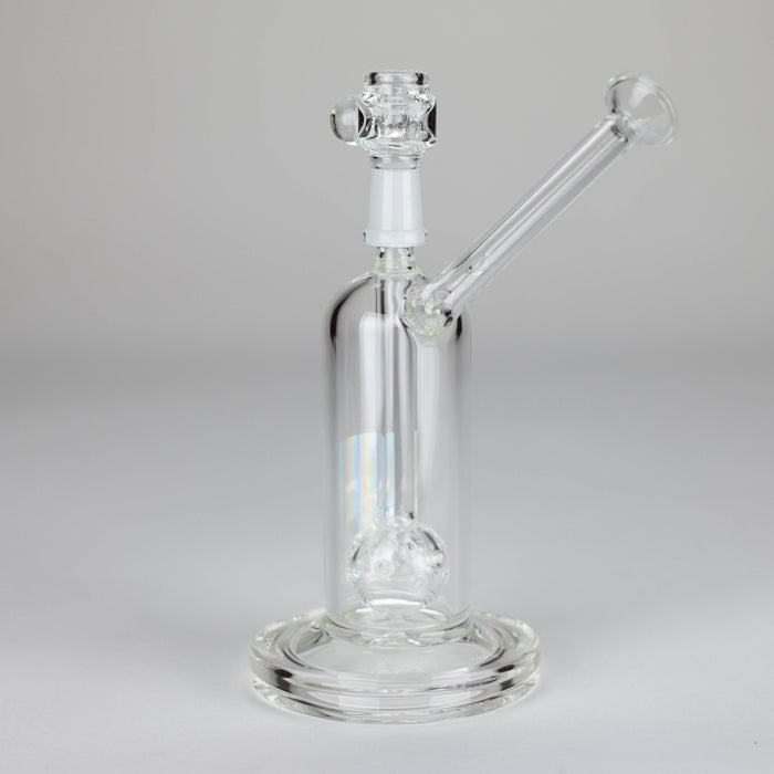 Pure Glass | 6.5" Solaris 10mm Bubbler Clear