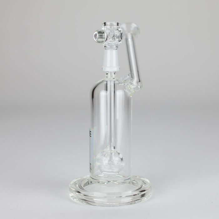 Pure Glass | 6.5" Solaris 10mm Bubbler Clear