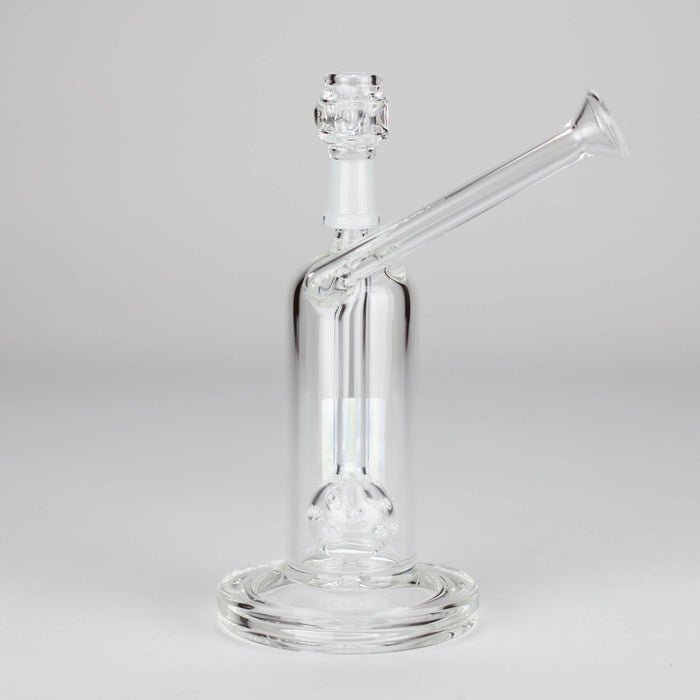Pure Glass | 6.5" Solaris 10mm Bubbler Clear