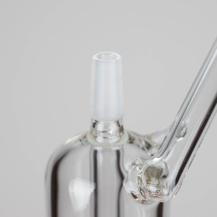 Pure Glass | 6.5" Solaris 10mm Bubbler Clear