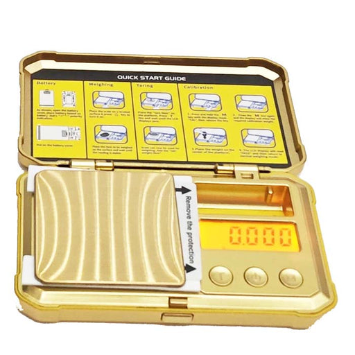 Fuzion 24K-50 Gold 50g*0.001g Mini Scale With 50g Weight_3
