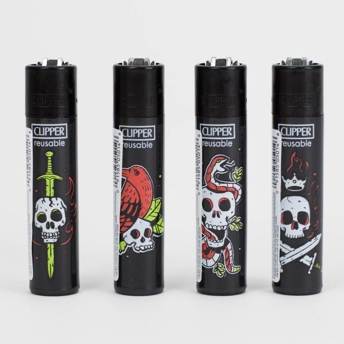 CLIPPER | Mixed Designs CAROUSEL DISPLAY LIGHTER Tray of 144