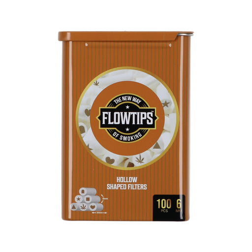 FLOWTIPS 100 Shaped Filter Tips – Tin Display (12-Pack)_0