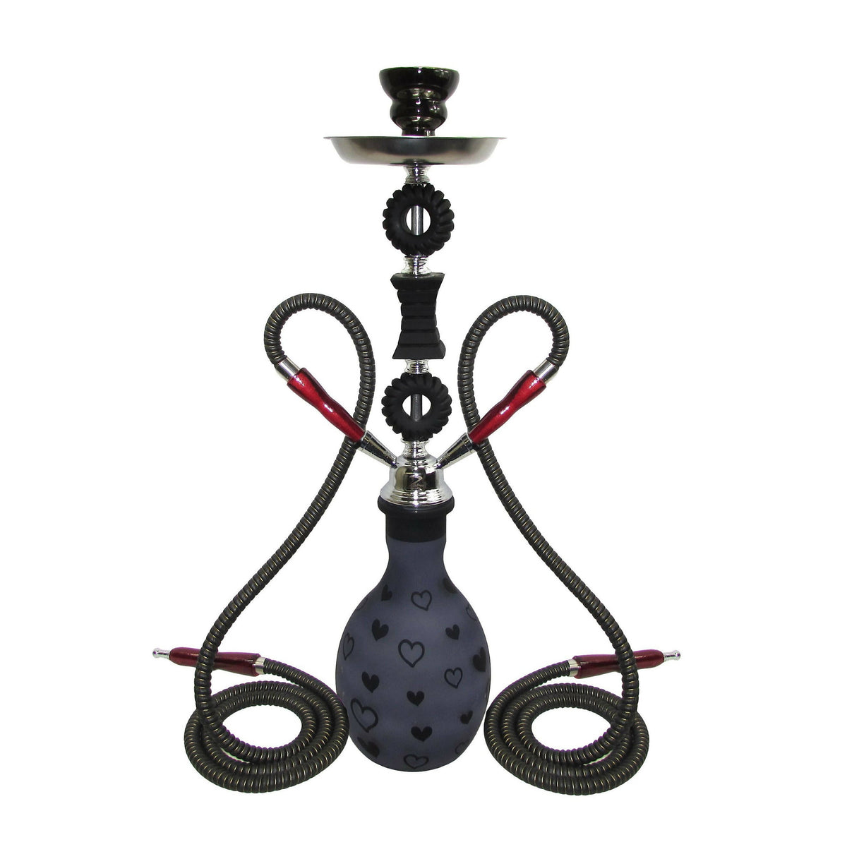 Zebra Ajax Red Large Hookah