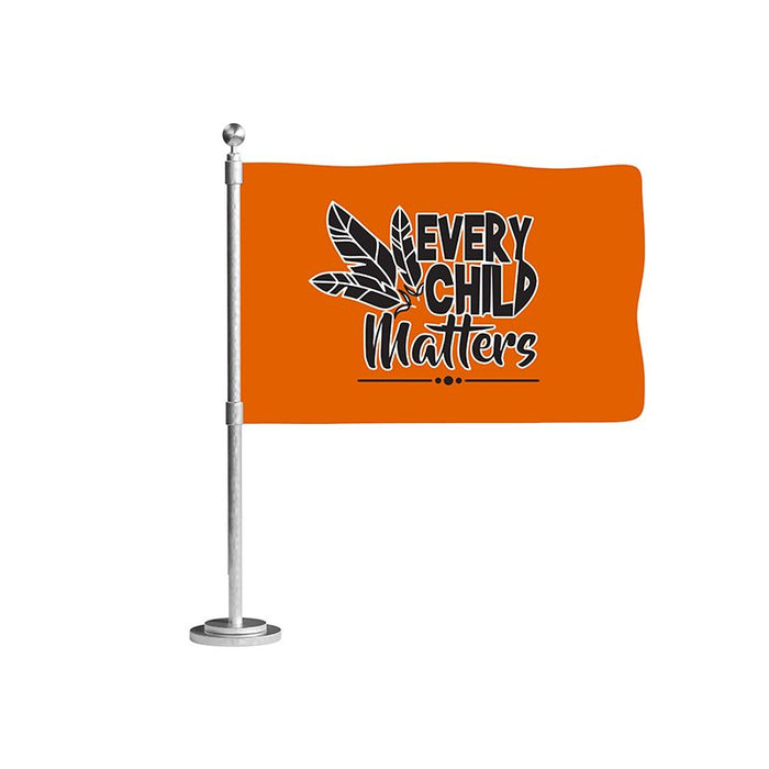 Every Child Matters | 12"x18" Flag- Orange [ECM005]