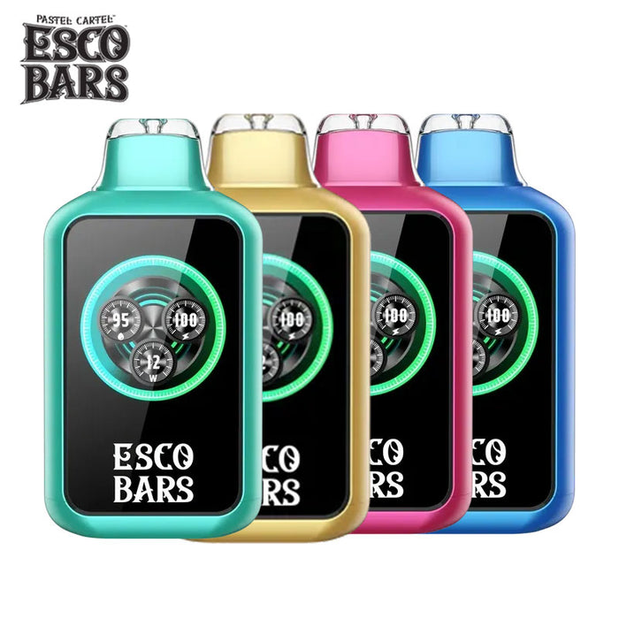 Escobars | 25000 Puffs disposable Box of 5