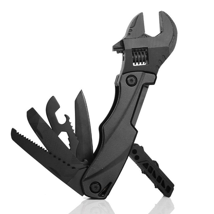 Multi Functional Portable Wrench Tool Stainless Steel & Aluminum Plastic Handle [KA-62A]