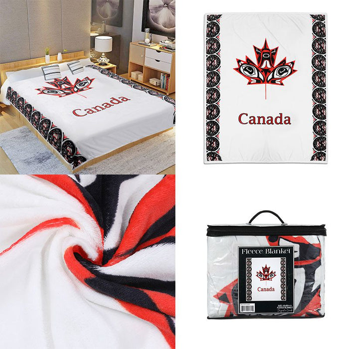 Digital Printed Single layer 1 ply Licensed Fleece Blanket [Combo-A]