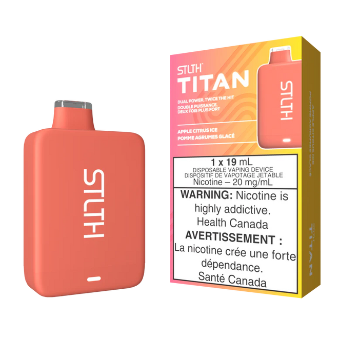 STLTH | 10K Titan Disposable 20mg Box of 5