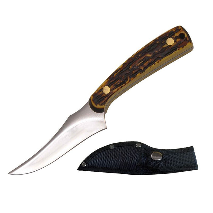 6 1/2″ Fixed Blade Knife with Nylon Pouch [T22099]