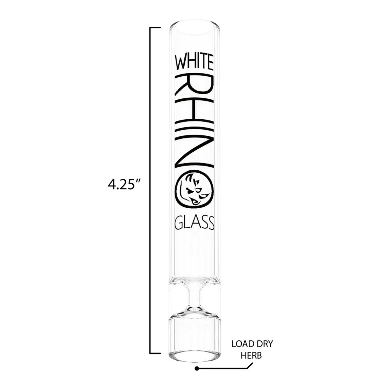 WHITE RHINO XL Glass Chillum 25ct Display | One Wholeasle Canada — One ...