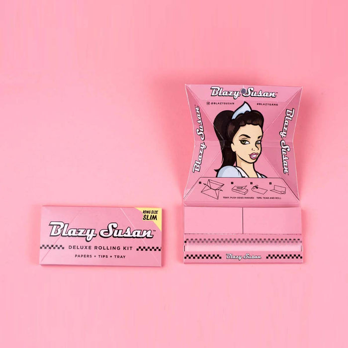 Blazy Susan | Pink Deluxe Rolling Kit King Size box of 20