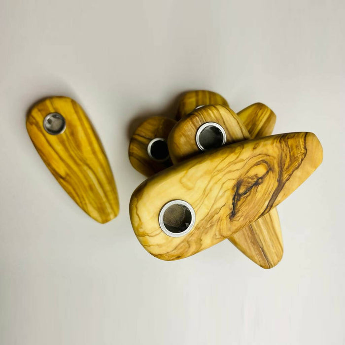 VOW | Olive Wood Simple Pipe/Smoker's Gift