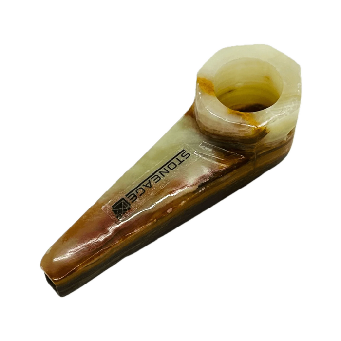 StoneAge | 3" Handmade Mini Tobacco Smoking Pipes, Includes Display Box - Pack of 8