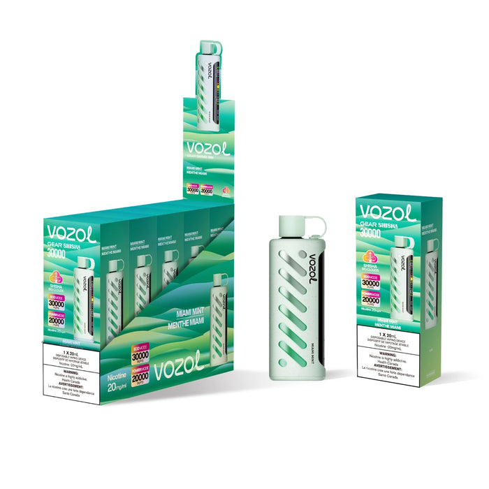 Vozol |  Gear Shisha 30k Box of 5