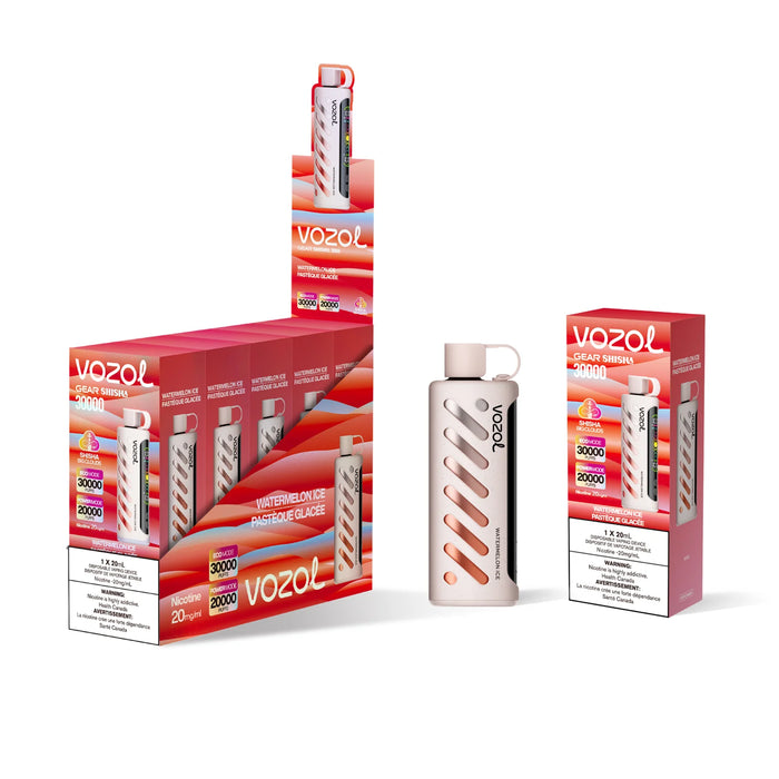 Vozol |  Gear Shisha 30k Box of 5