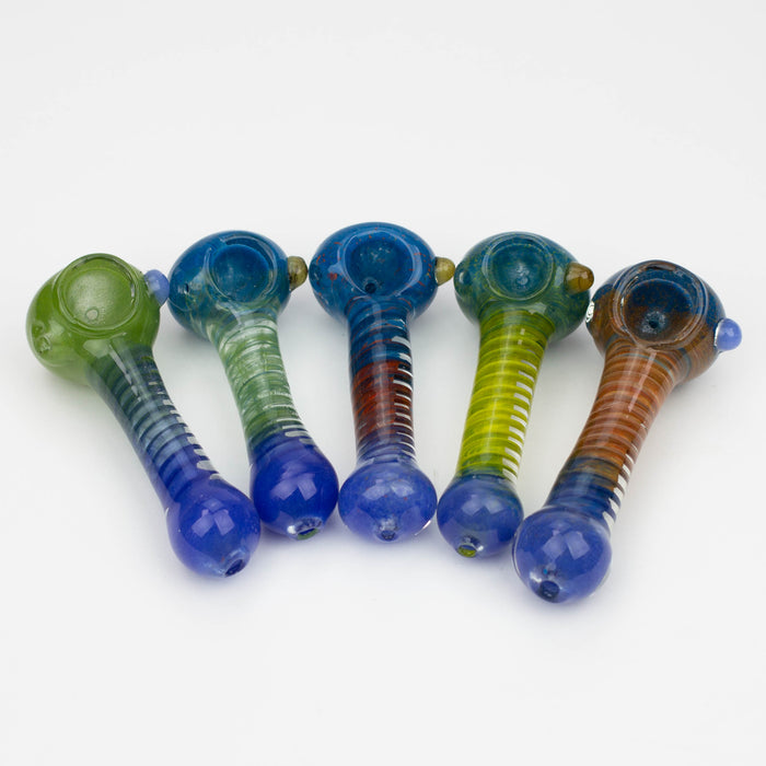 4.5" soft glass hand pipe [AP5085]