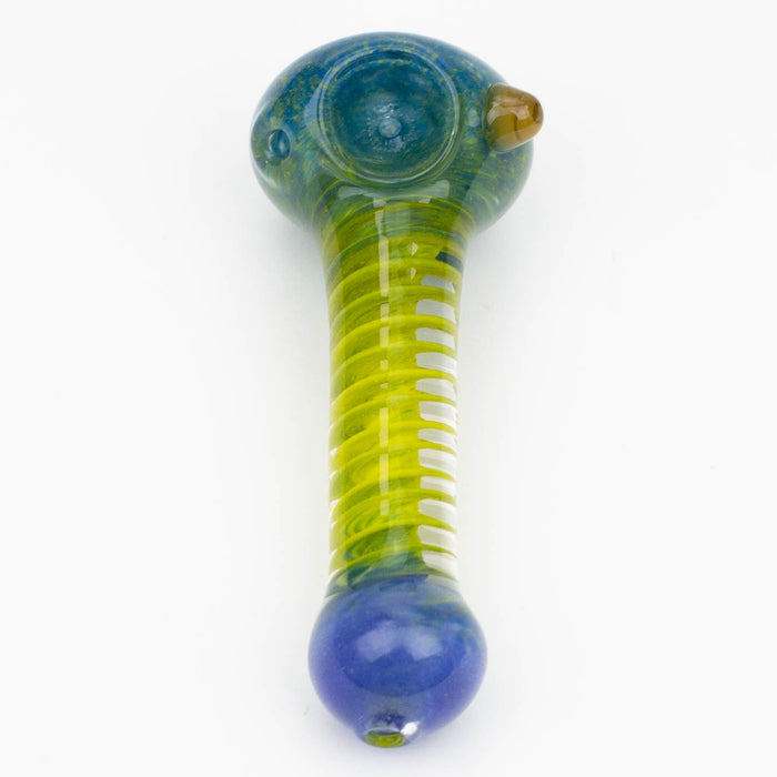 4.5" soft glass hand pipe [AP5085]