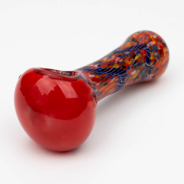 4.5" soft glass hand pipe [AP5221]