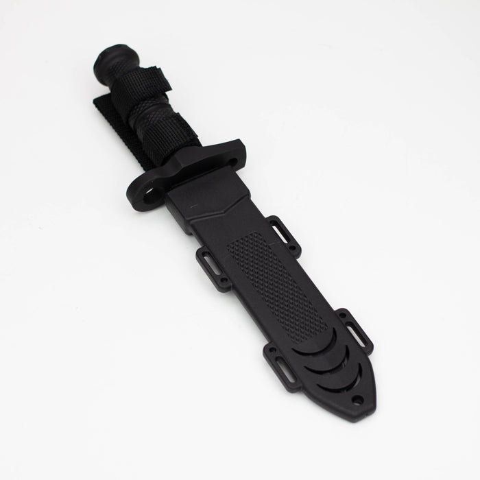 Hunt-Down 12.5"  All Black Hunting Knife [HD-13395]