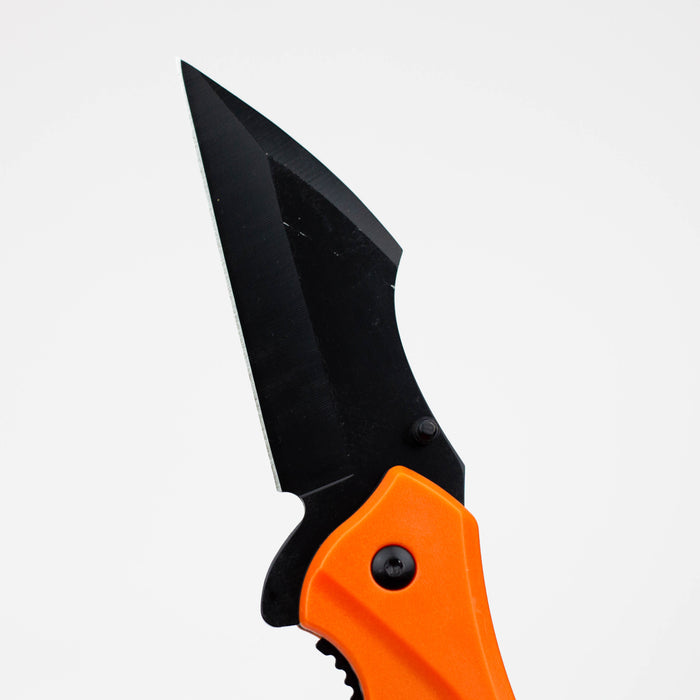 8" Orange handle Folding Knife [KS1839OR]