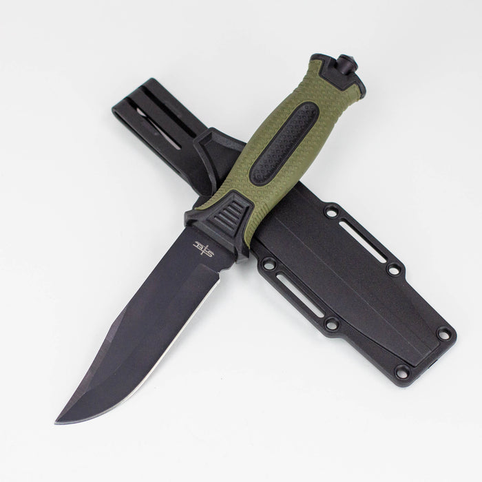 9.5″ Hunting Knife w/ Plastic Sheath [T22192BK]