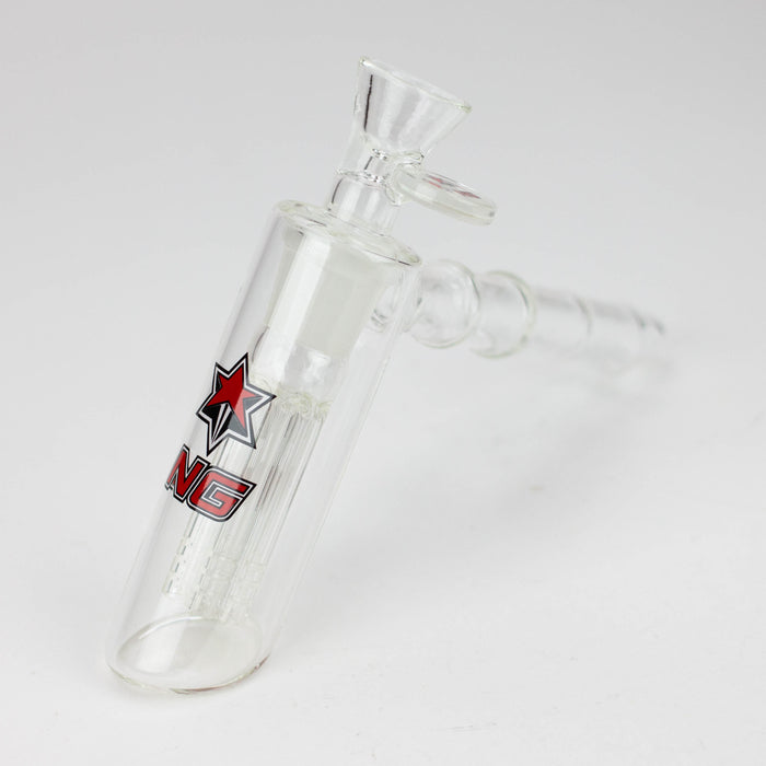 NG-L-Shaped 6-Arm Perc Hand Pipe [XY562]