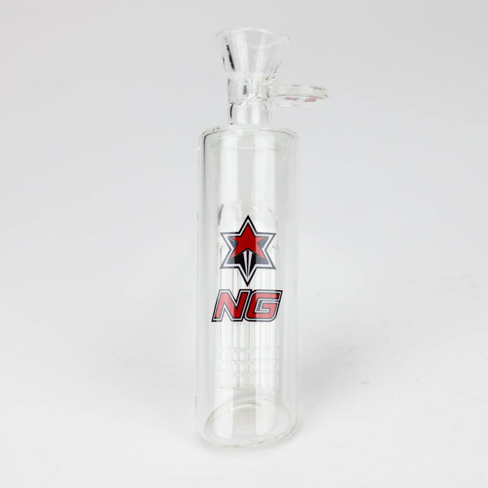 NG-L-Shaped 6-Arm Perc Hand Pipe [XY562]