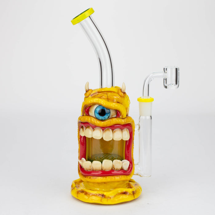 9.5"  Resin 3D glow artwork Dab Rig [TX806]