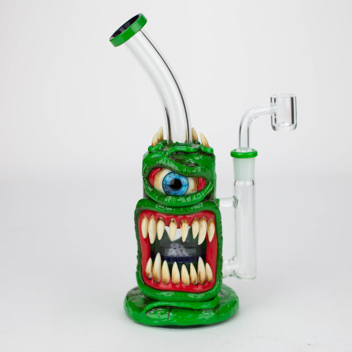 9.5"  Resin 3D glow artwork Dab Rig [TX801]