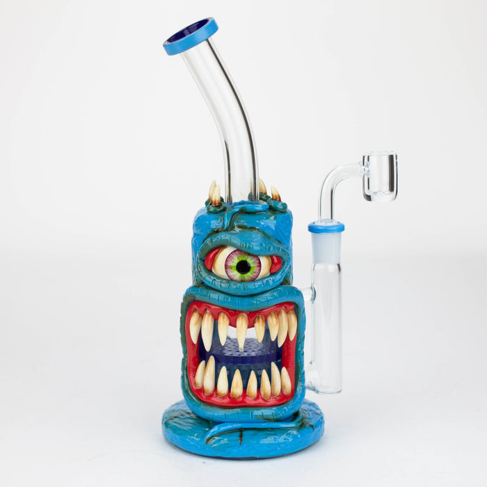 9.5"  Resin 3D glow artwork Dab Rig [TX801]