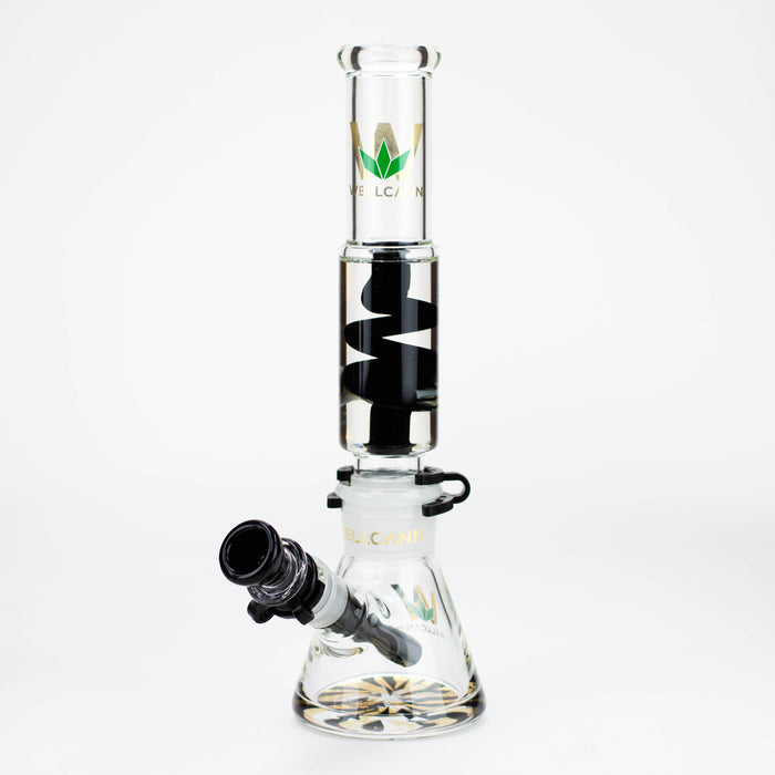 WELLCANN | 12" Glycerine Detachable Glass Bong