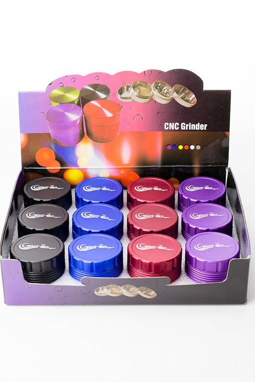 Genie High Quality 4 parts aluminium grinder display- - One Wholesale