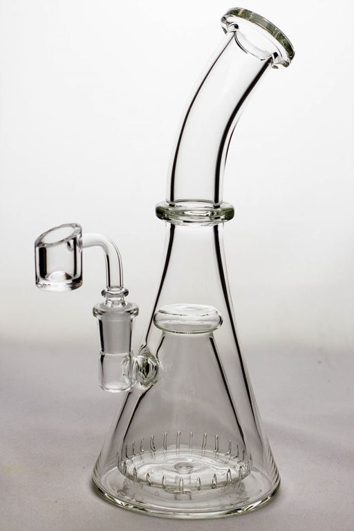 9.5" pyramid diffuser  bubbler with a banger- - One Wholesale