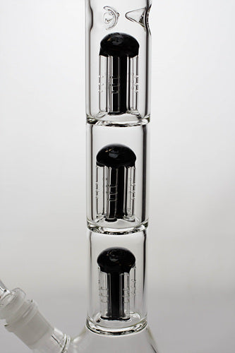 14" genie triple 5 arms percolator water bong- - One Wholesale