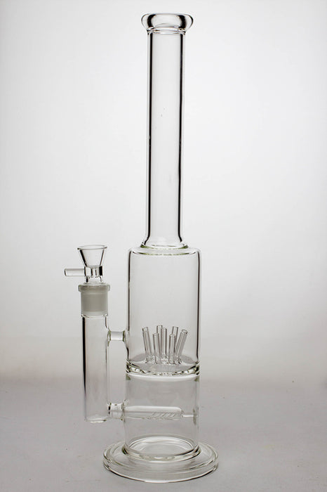 15.5" inline and stem diffuser water bong- - One Wholesale