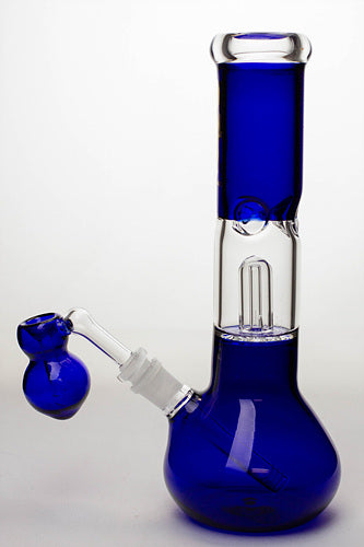 11" Volcano glass water bong with dome percolator- - One Wholesale