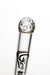 17" Genie 9 mm straight glass tube water bong- - One Wholesale