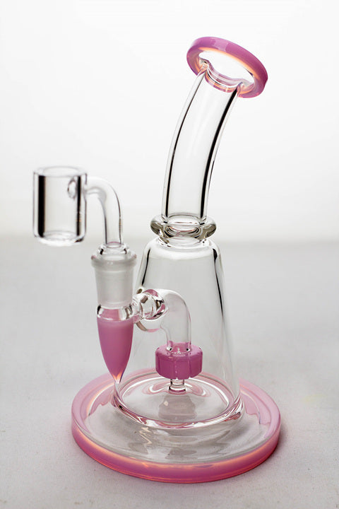 8" showerhead diffuser rig with a banger- - One Wholesale