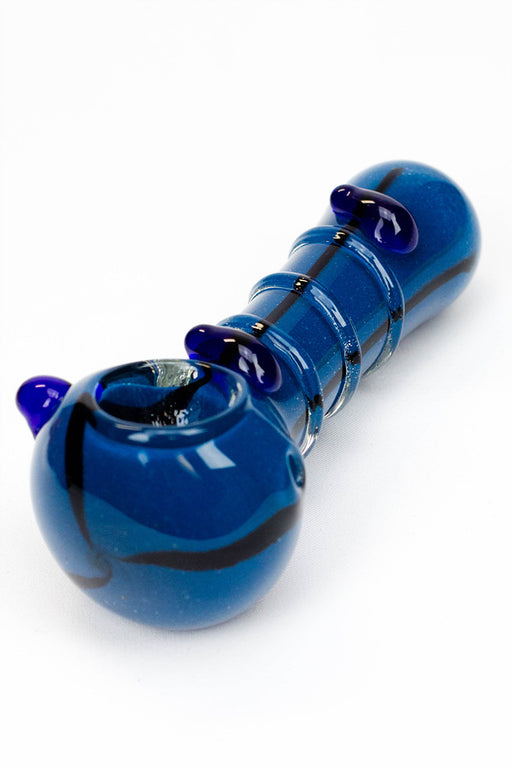 4.5" soft glass 6416 hand pipe- - One Wholesale