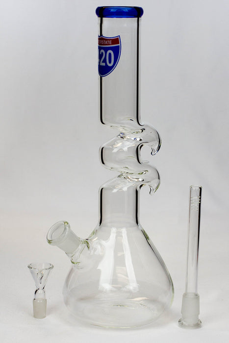 12" kink zong water pipe Type B- - One Wholesale