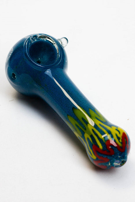 4.5" soft glass 6820 hand pipe- - One Wholesale